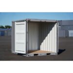 CONTENEDOR MARITIMO 10ftx8ft (NUEVO) Gris - Imagen 4