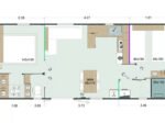 Bungalow Rapidhome LODGE 872 nuevo - Imagen 3