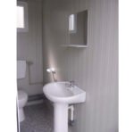 BLOQUE SANITARIO PMR NUEVO CON WC PMR, LAVABO PMR, WC ESTÁNDAR Y LAVAMANOS - Imagen 10