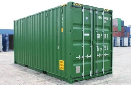 CONTENEDOR DE TRANSPORTE DE CUBO DE 20 PIES DE ALTURA - 1ER VIAJE